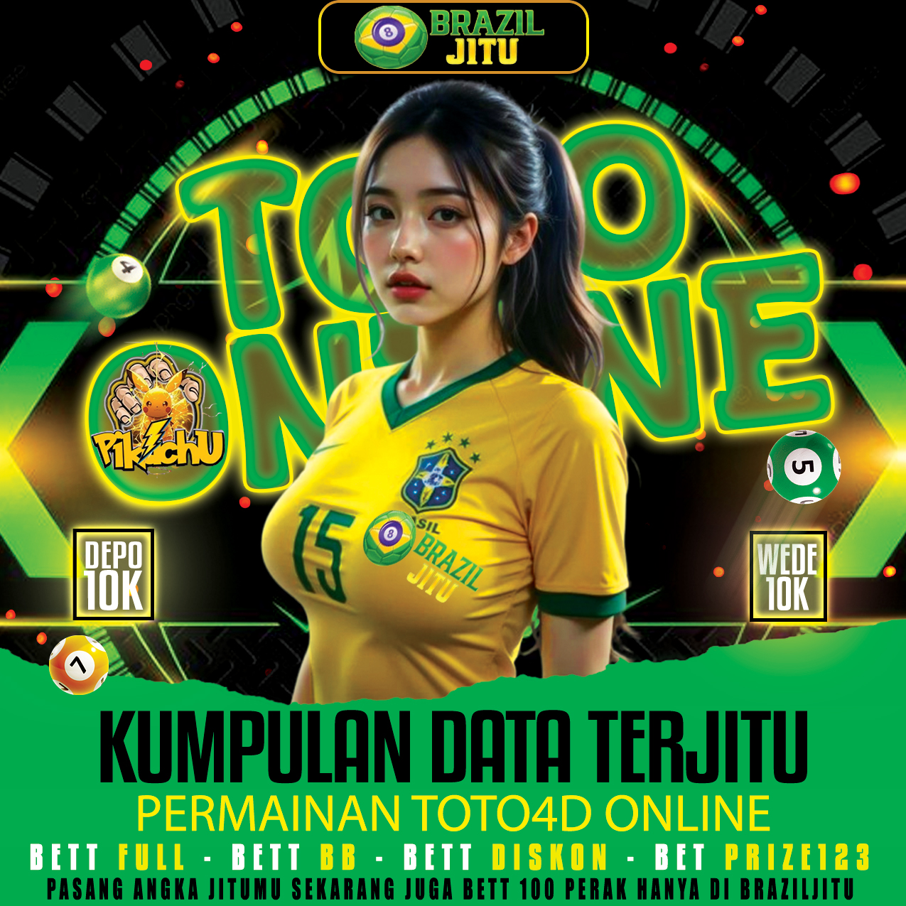 BRAZILJITU || Kumpulan Data Terjitu Permainan Toto 4D Online! - WooCommerce eCommerce